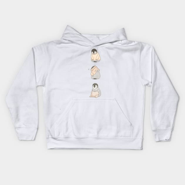 Static Electricity Kids Hoodie by sheba.drawing